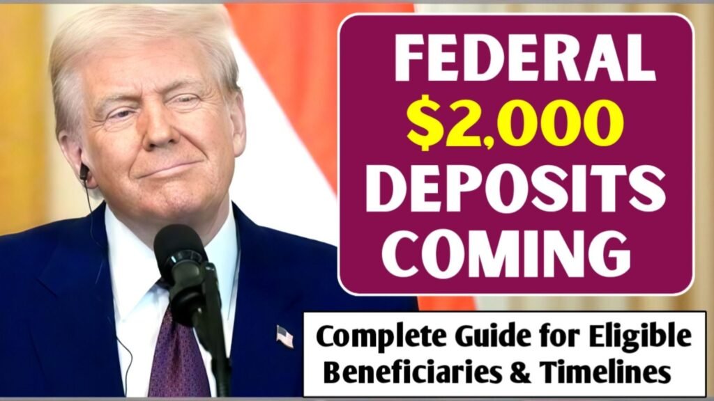 Federal $2,000 Deposits Coming in December 2025? What Eligible Americans Need to Know Now